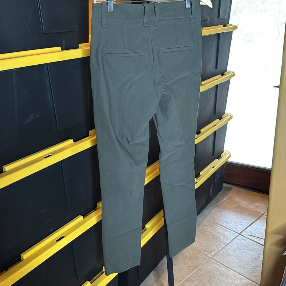 NWT Vince Women's High Waist Cigarette Pant Dark Pine Size 6 - Picture 8 of 11